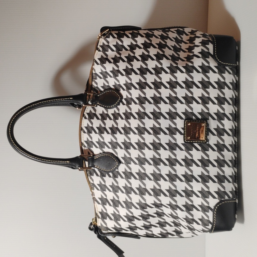 Dooney & Bourke Black and White Satchel